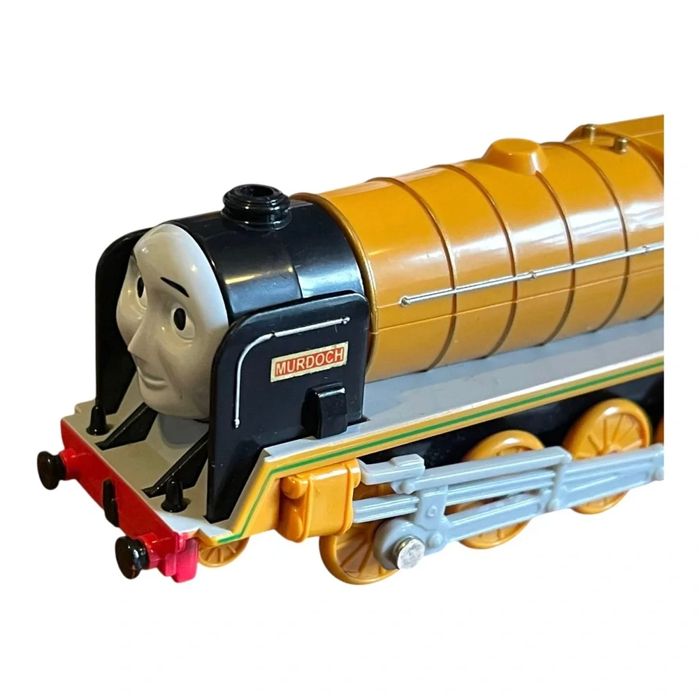 Thomas & Friends Murdoch Motorized Trackmaster Train & Tender 2004 TOMY WORKING